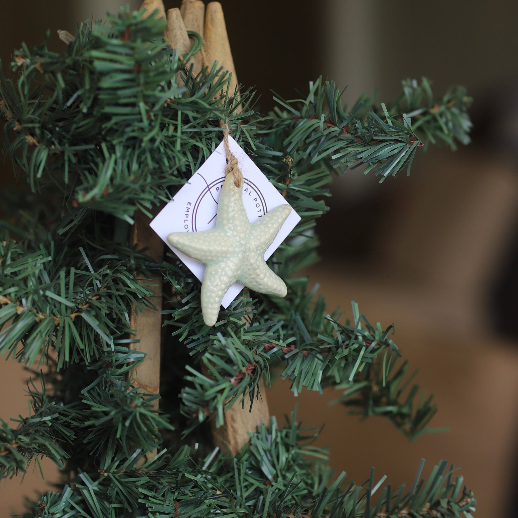 Ceramic Starfish Ornament