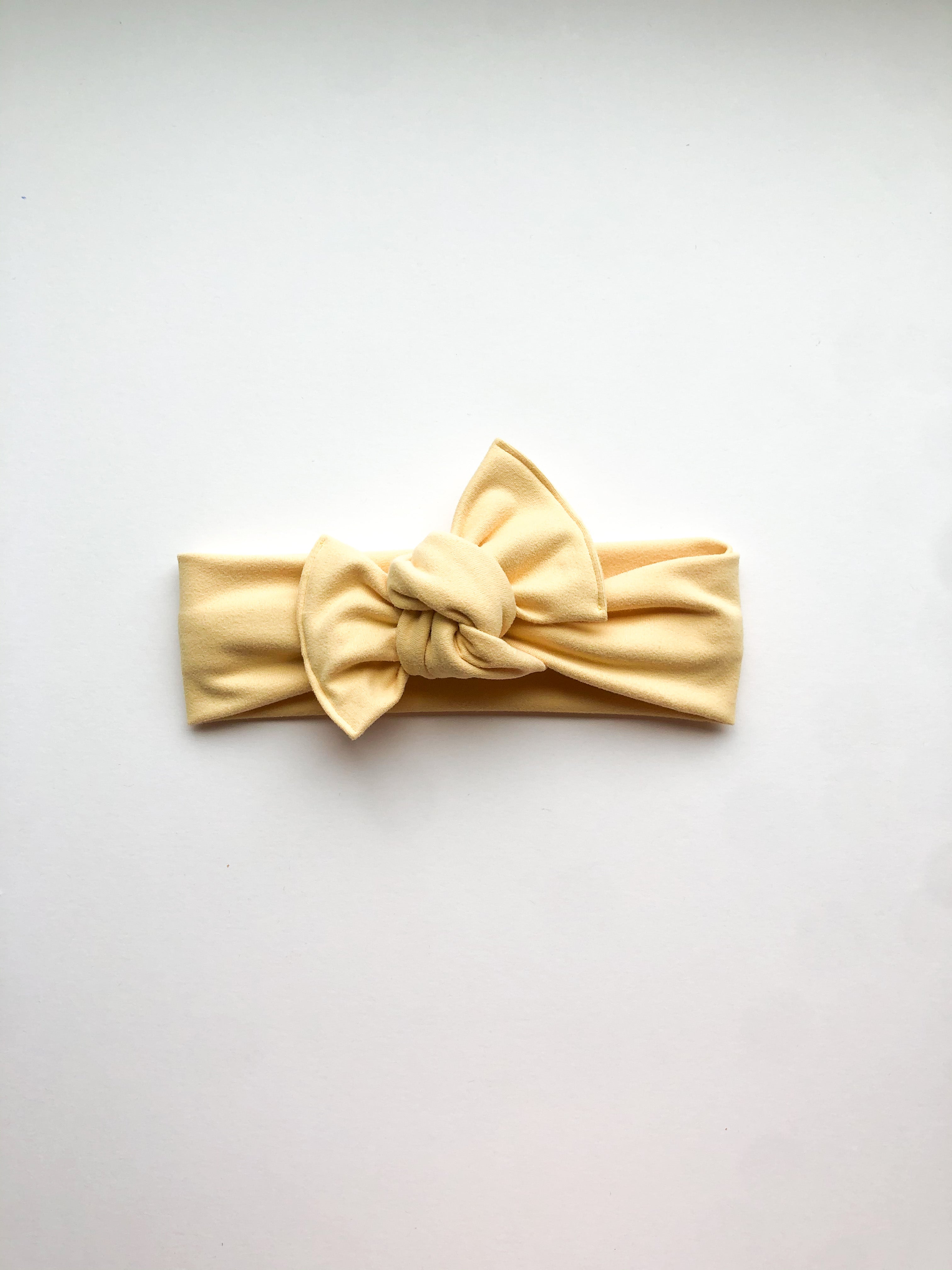 Lemon Meringue Tie On Headwrap by Boosh Baby