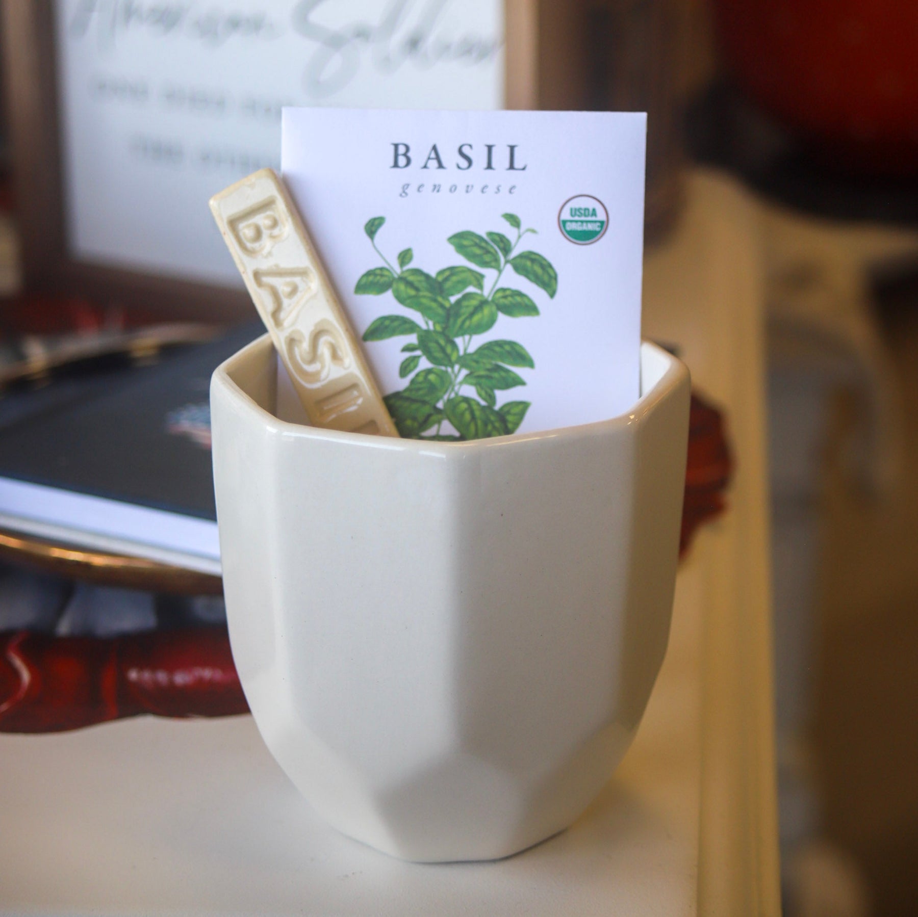 Ceramic Planter Gift Set
