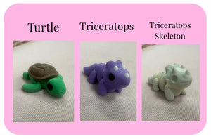 Individual Little Fidget | Made-to-Order 3D Printed Mini Toy by Mushroom Lady Co, paper gift detail photo 33