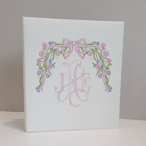 Baby Memory Book - Ivory Linen (w/ Accent) by AP Creations in Tuscaloosa, paper gift main product photo
