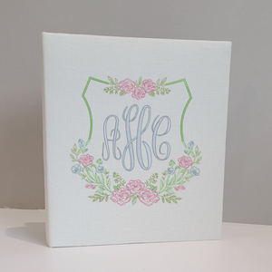 Baby Memory Book - Ivory Linen (w/ Accent) by AP Creations in Tuscaloosa, paper gift detail photo 3