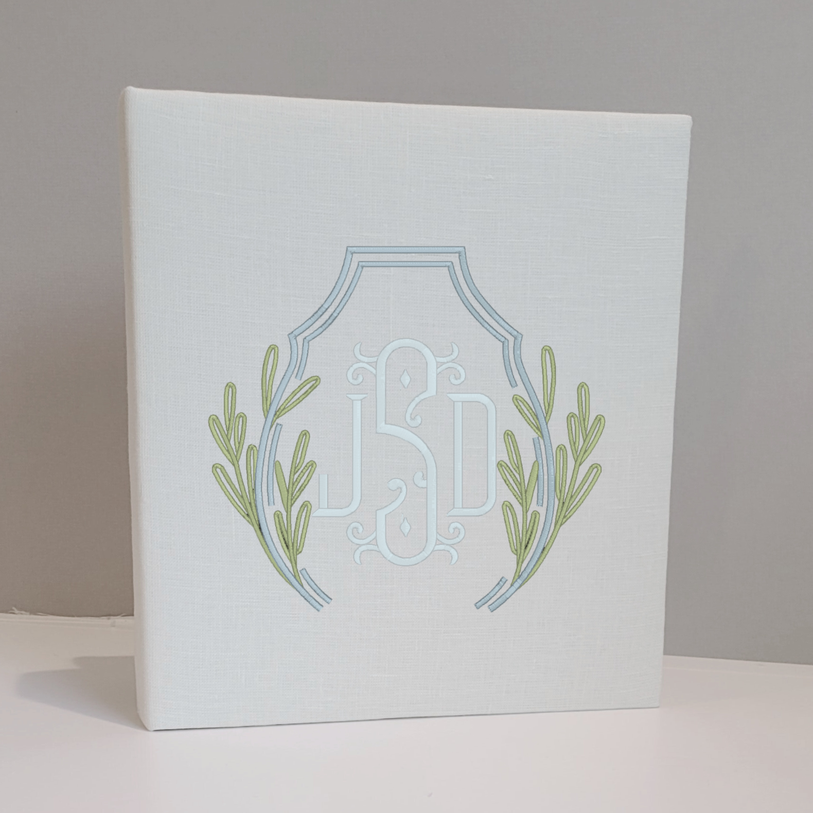 Baby Memory Book - Ivory Linen (w/ Accent) by AP Creations in Tuscaloosa, paper gift detail photo 8