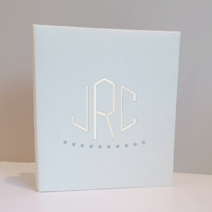 Baby Memory Book - Ivory Linen (w/ Accent) by AP Creations in Tuscaloosa, paper gift detail photo 11