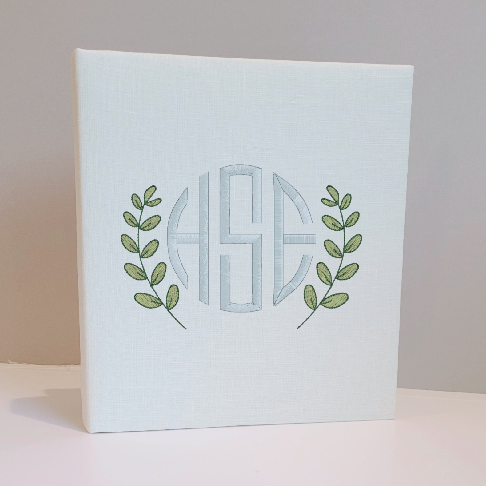 Baby Memory Book - Ivory Linen (w/ Accent) by AP Creations in Tuscaloosa, paper gift detail photo 13