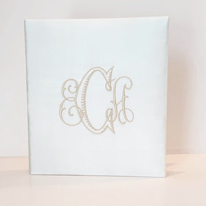 Baby Memory Book - Ivory Silk (w/o Bow) by AP Creations in Tuscaloosa, paper gift detail photo 10