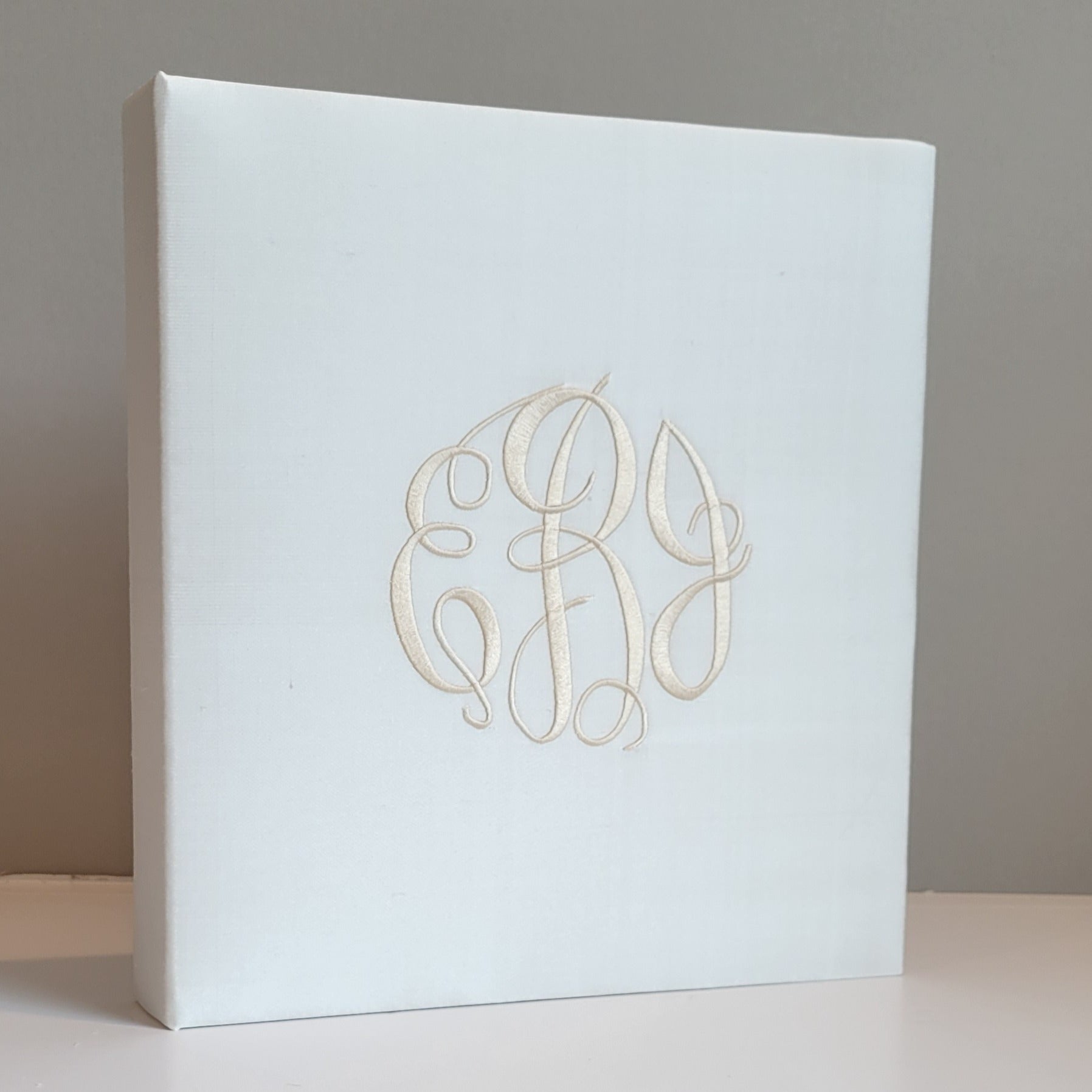 Baby Memory Book - Ivory Silk (w/o Bow) by AP Creations in Tuscaloosa, paper gift detail photo 4