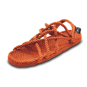 JC - Pumpkin handmade rope sandals by Nomadic State of Mind