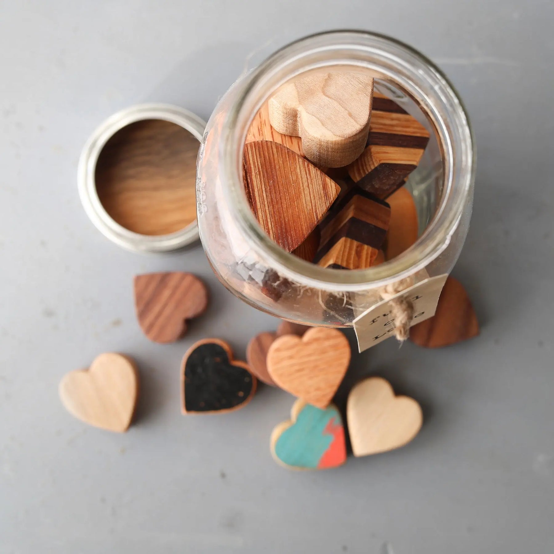 Jar of Hearts by Dennehey Design Co., Southern home decor detail photo 4