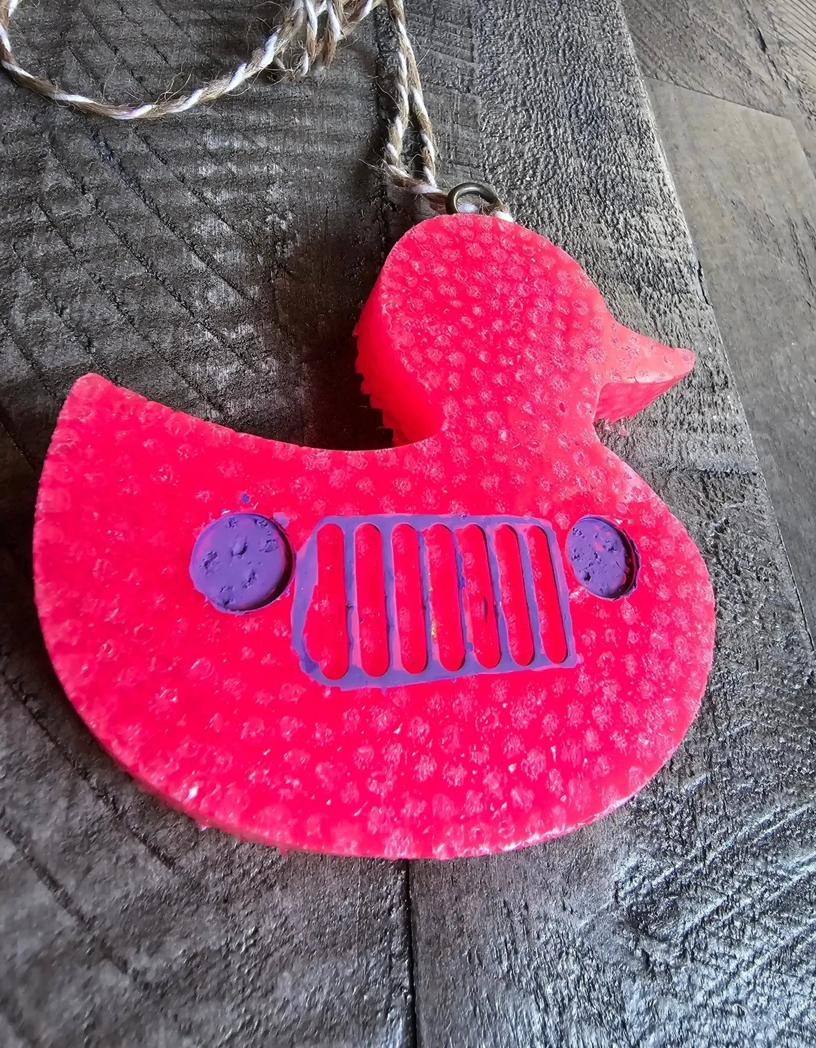 Jeep Duck Car Freshie - Handmade Aroma Bead Air Freshener by Main Street Collective
