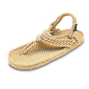 Jester Camel handmade rope sandals by Nomadic State of Mind