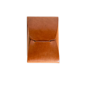 Johnny Slim - Natural Horween Shell Cordovan by Loyal Stricklin, handmade leather goods detail photo 2