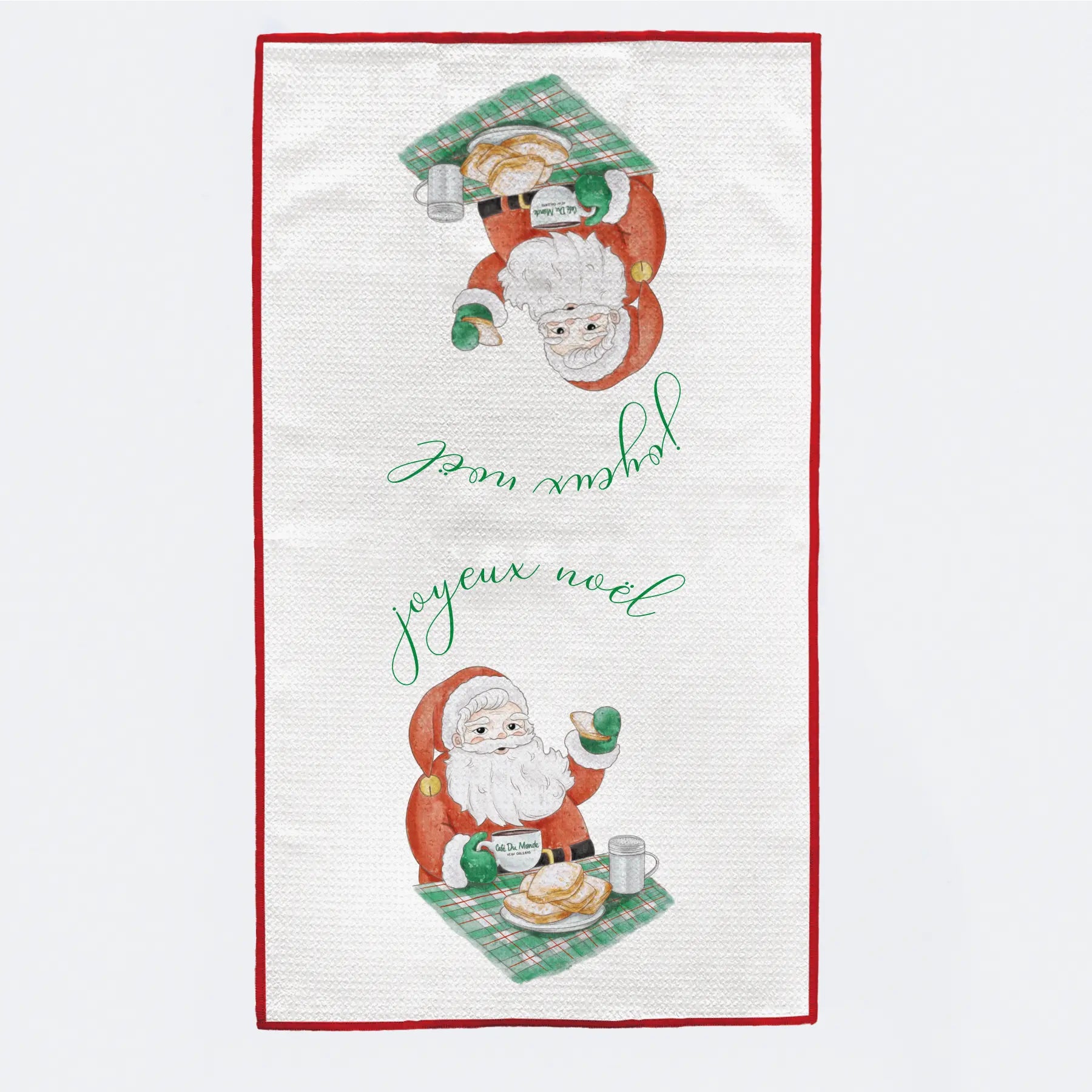 Joyeaux Noël Kitchen Towel Nola Tawk