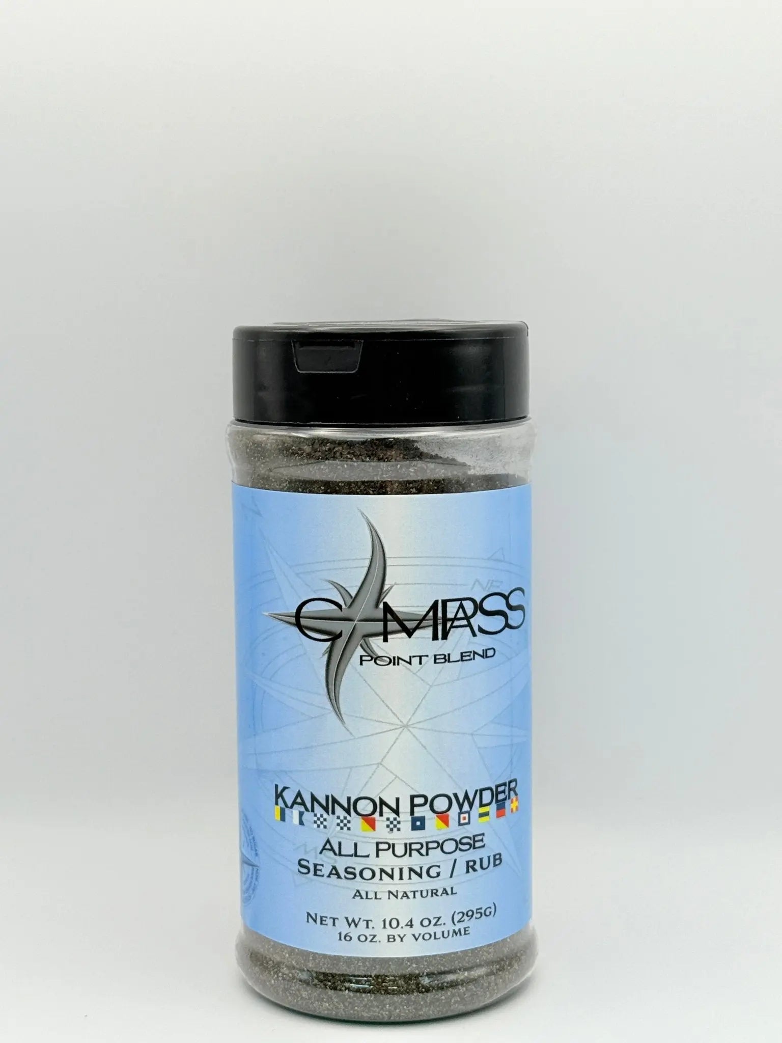 Kannon Powder Seasoning - Compass Point Blend All Purpose Rub, Net WT 10.4 oz - Buy Now!