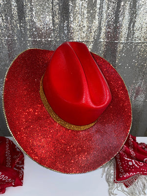 Kansas City Chiefs Hat by Rhinestone Cowgirl, Southern lifestyle apparel detail photo 3