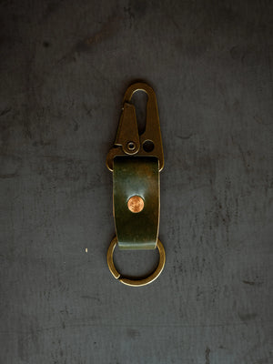 Key Clip - Marbled Shell Cordovan Loyal Stricklin
