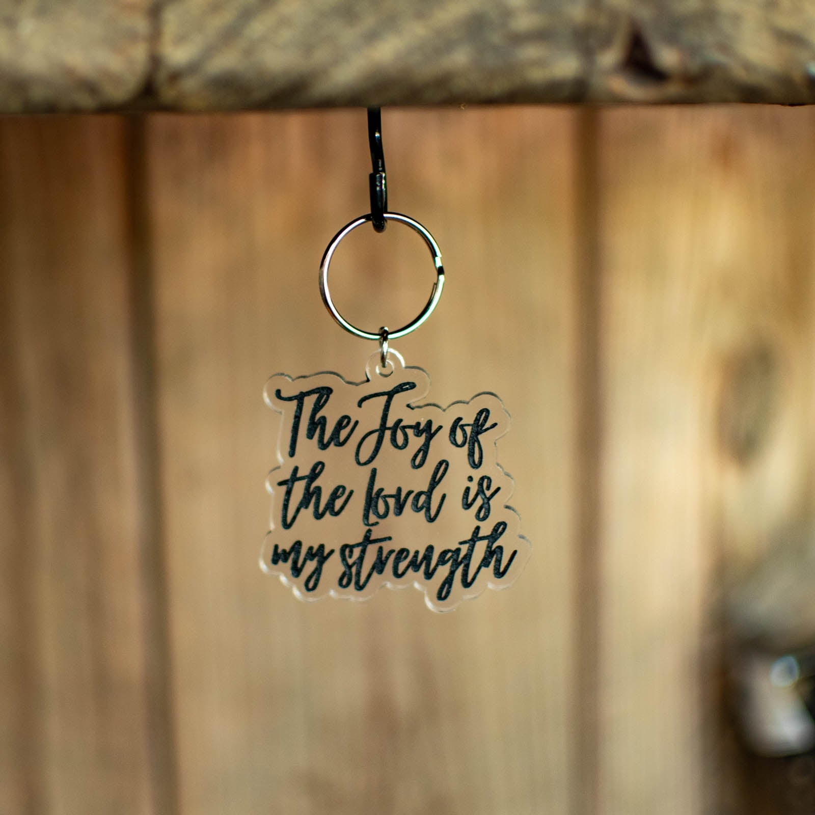 The Joy Of The Lord - Keychain by Still Magnolia, 3D printed gift detail photo 4