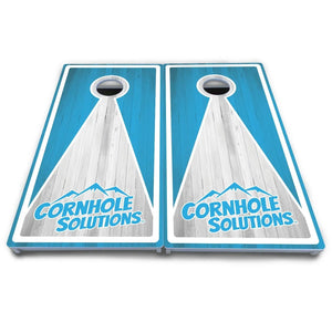 Keyhole CS Logo Cornhole Boards - All Weather Series by Cornhole Solutions, custom cornhole board detail photo 3