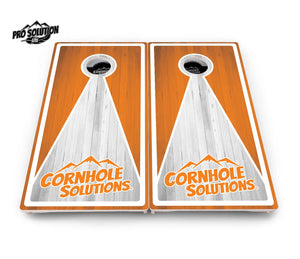 Keyhole CS Logo Cornhole Boards - Pro Solution Lite Series by Cornhole Solutions, custom cornhole board detail photo 10