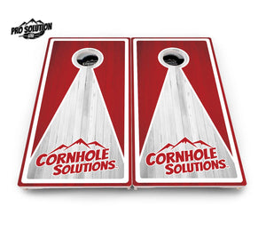 Keyhole CS Logo Cornhole Boards - Pro Solution Lite Series by Cornhole Solutions, custom cornhole board detail photo 17