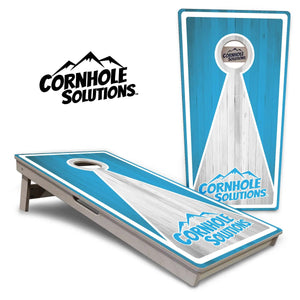 Keyhole CS Logo Cornhole Boards - Professional Tournament Series by Cornhole Solutions, custom cornhole board main product photo