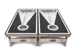 Keyhole CS Logo Cornhole Boards - Professional Tournament Series by Cornhole Solutions, custom cornhole board detail photo 4