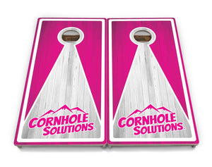 Keyhole CS Logo Cornhole Boards - Professional Tournament Series by Cornhole Solutions, custom cornhole board detail photo 11