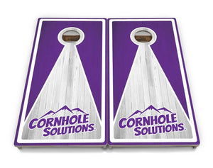 Keyhole CS Logo Cornhole Boards - Professional Tournament Series by Cornhole Solutions, custom cornhole board detail photo 13
