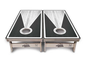 Keyhole Cornhole Boards - Professional Tournament Series by Cornhole Solutions, custom cornhole board detail photo 4
