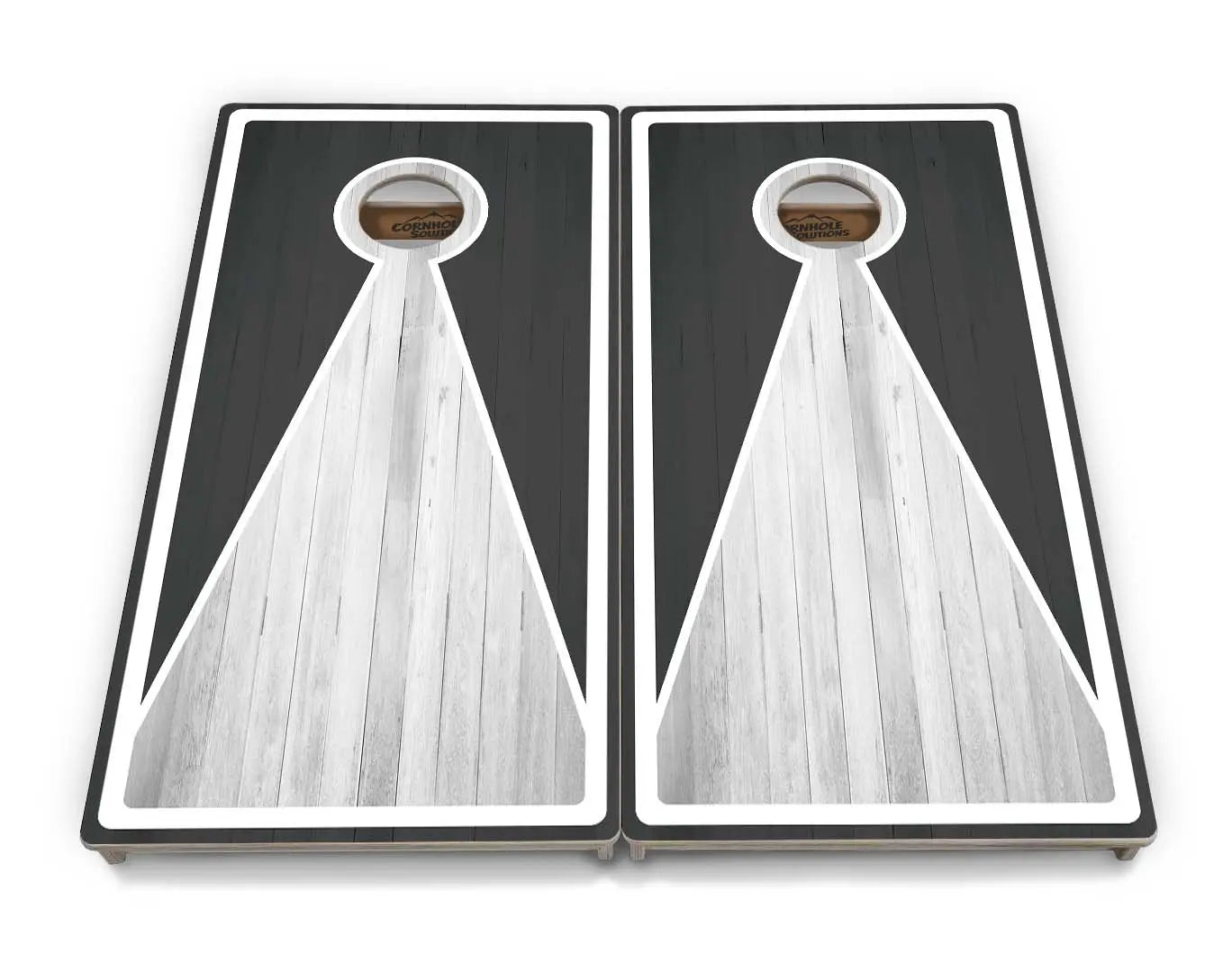 Keyhole Cornhole Boards - Professional Tournament Series by Cornhole Solutions, custom cornhole board detail photo 5