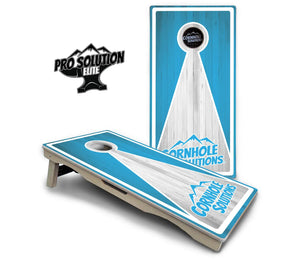 Keyhole Design Options CS Logo Cornhole Boards - Pro Solution Elite Series by Cornhole Solutions, Southern home decor detail photo 3