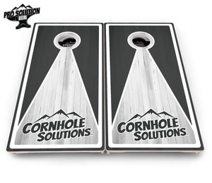 Keyhole Design Options CS Logo Cornhole Boards - Pro Solution Elite Series by Cornhole Solutions, Southern home decor detail photo 8