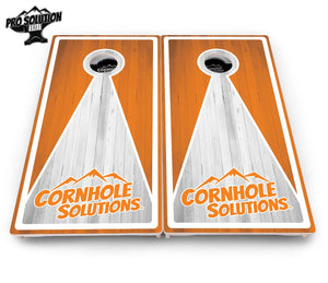 Keyhole Design Options CS Logo Cornhole Boards - Pro Solution Elite Series by Cornhole Solutions, Southern home decor detail photo 12