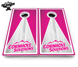 Keyhole Design Options CS Logo Cornhole Boards - Pro Solution Elite Series by Cornhole Solutions, Southern home decor detail photo 14