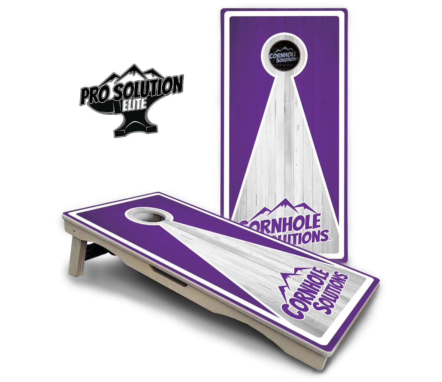 Keyhole Design Options CS Logo Cornhole Boards - Pro Solution Elite Series by Cornhole Solutions, Southern home decor detail photo 15