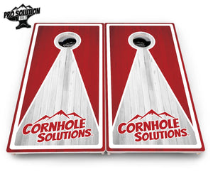 Keyhole Design Options CS Logo Cornhole Boards - Pro Solution Elite Series by Cornhole Solutions, Southern home decor detail photo 18