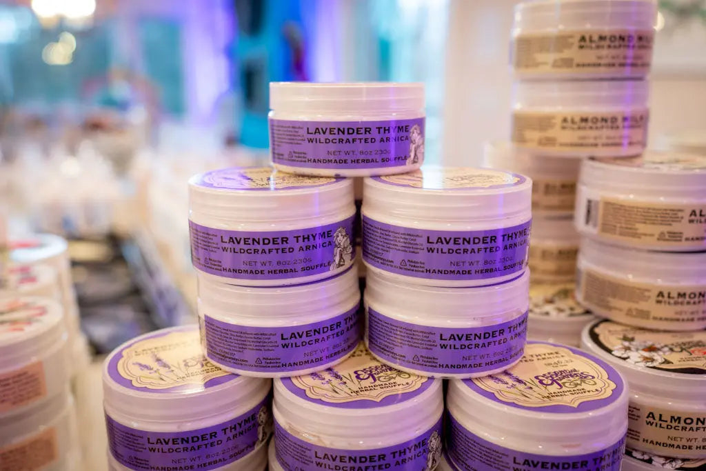 Lavender Thyme Arnica Soufflé 8 oz jars