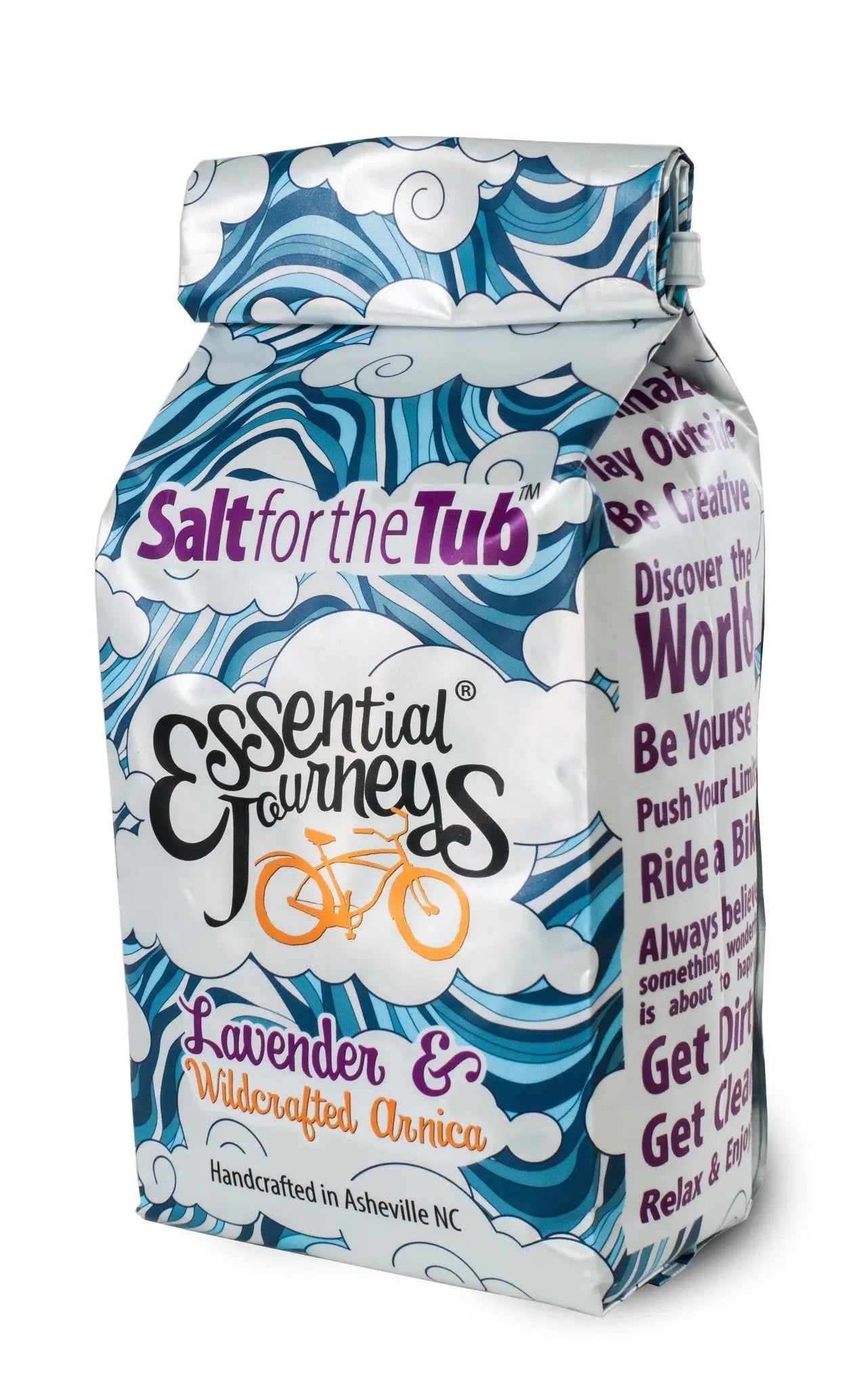 Lavender & Arnica Bath Salts by Essential Journeys, Southern food gift main product photo