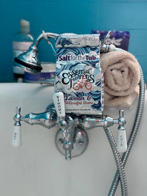 Lavender & Arnica Bath Salts by Essential Journeys, Southern food gift detail photo 5