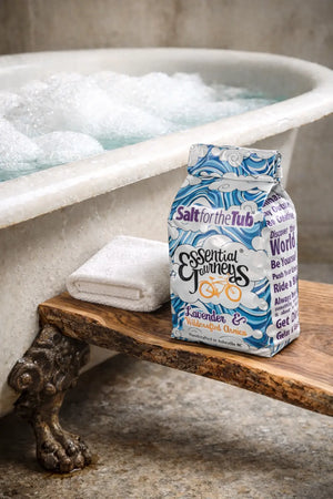 Lavender & Arnica Bath Salts by Essential Journeys, Southern food gift detail photo 6