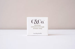 Lavender, Cedarwood & Sage Artisan Soap