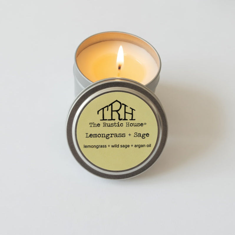 Lemongrass + Sage Travel Tin