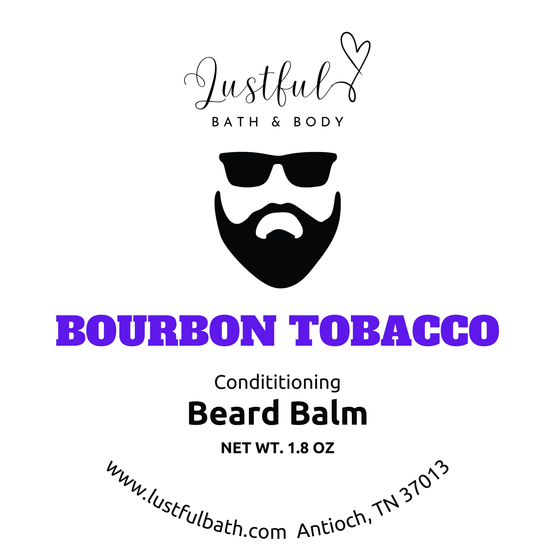 Lustful Conditioning Beard Balm by Lustful Bath, LLC, natural skincare detail photo 4