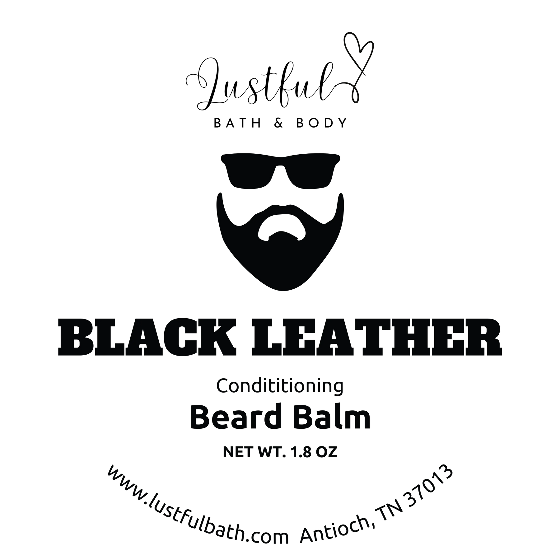 Lustful Conditioning Beard Balm by Lustful Bath, LLC, natural skincare detail photo 7