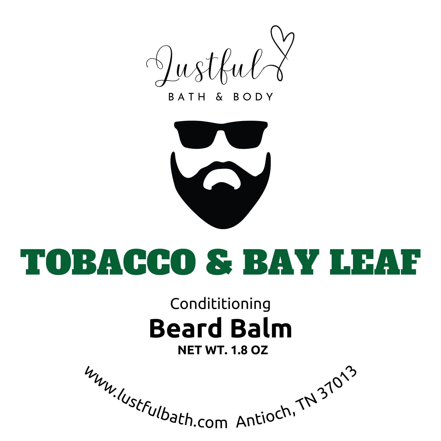 Lustful Conditioning Beard Balm by Lustful Bath, LLC, natural skincare detail photo 8