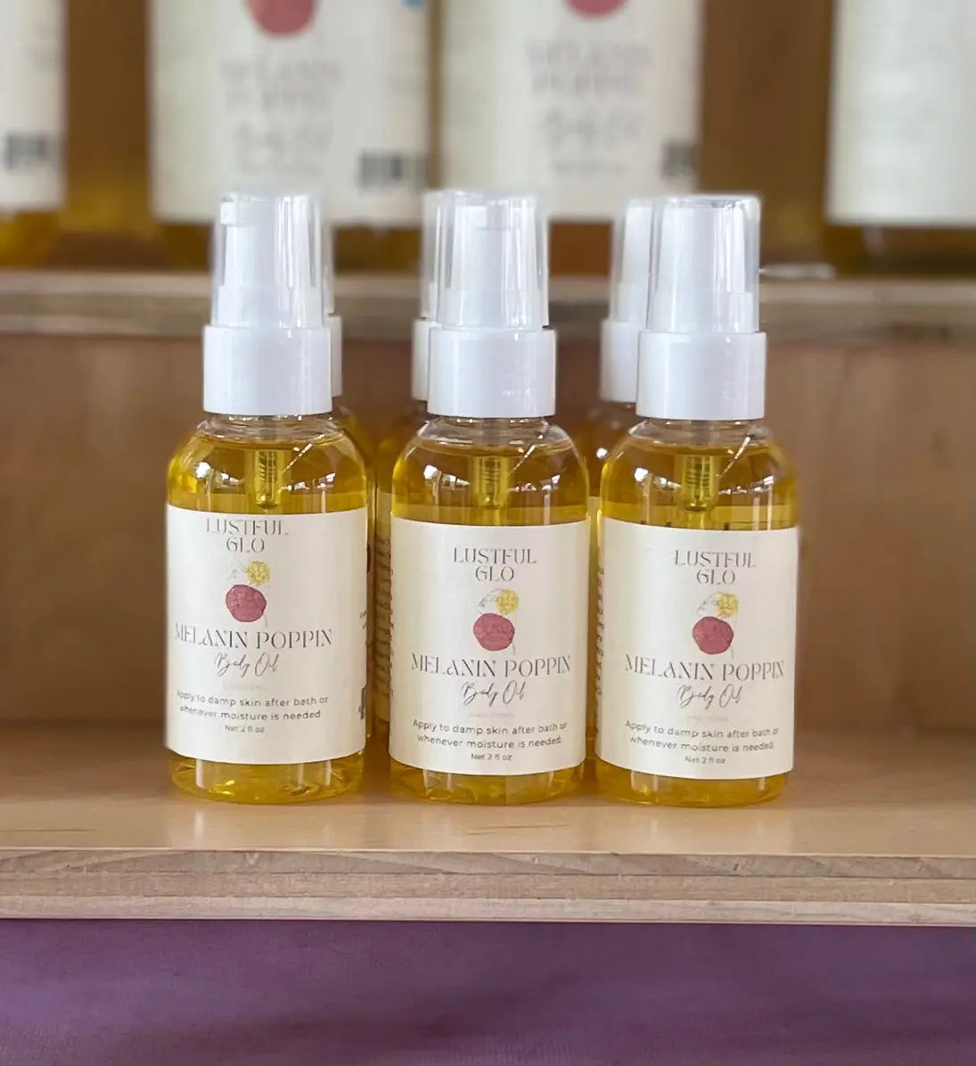 LUSTFUL GLO BODY OIL - Main Street Collective