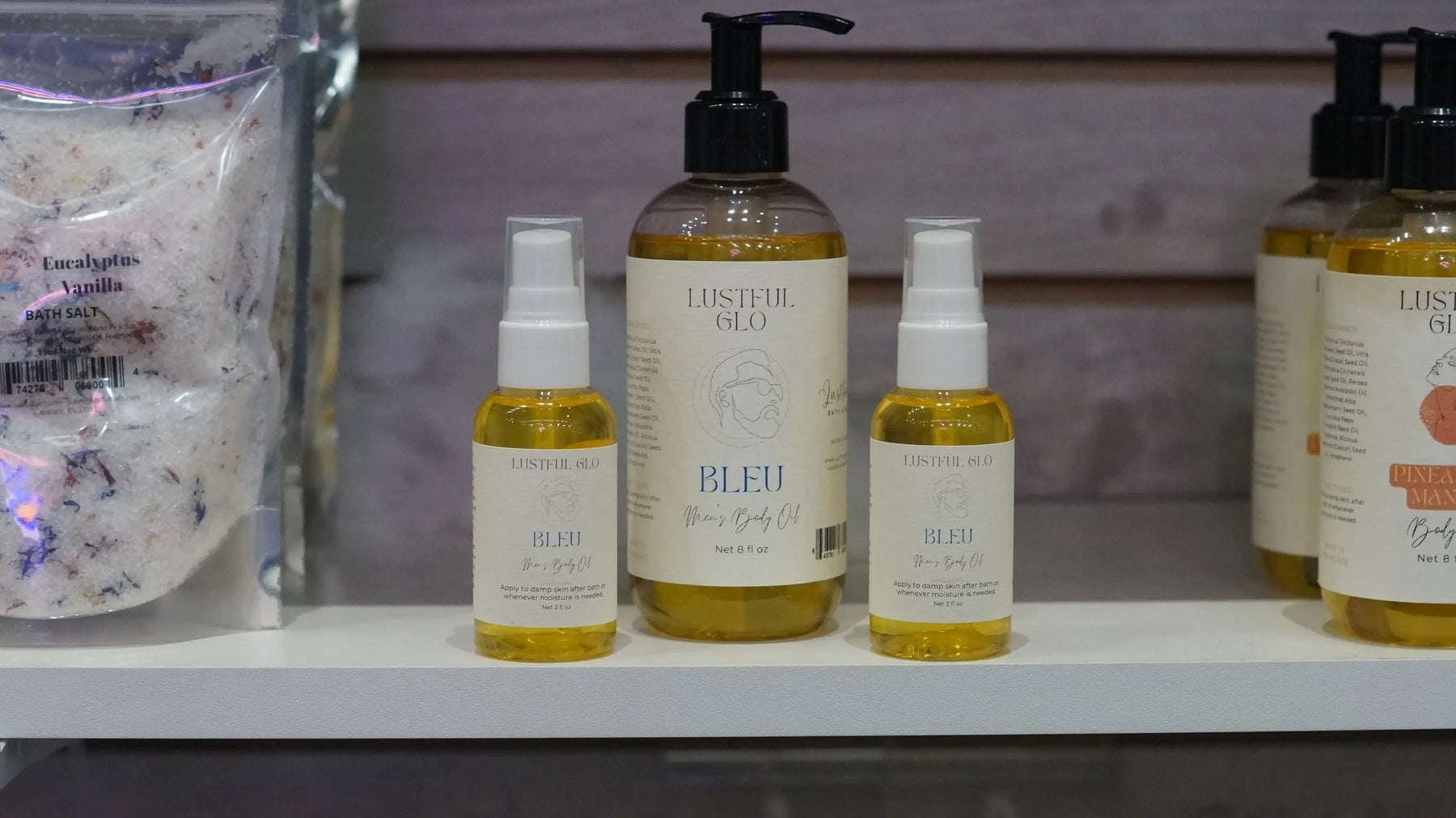 LUSTFUL GLO BODY OIL - Main Street Collective
