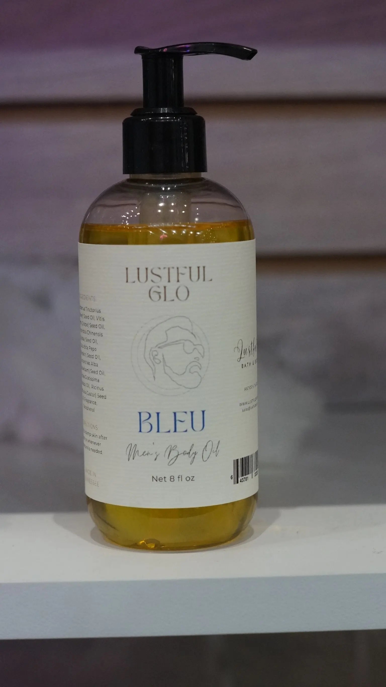 LUSTFUL GLO BODY OIL - Main Street Collective