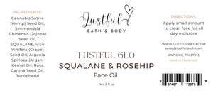Lustful Glo Face Oil by Lustful Bath, LLC, natural skincare detail photo 2