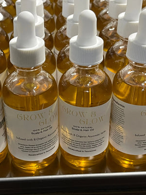 Lustful Glo Scalp & Hair Growth Oil by Lustful Bath, LLC, natural skincare detail photo 3